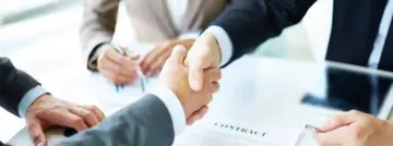 business handen handshake