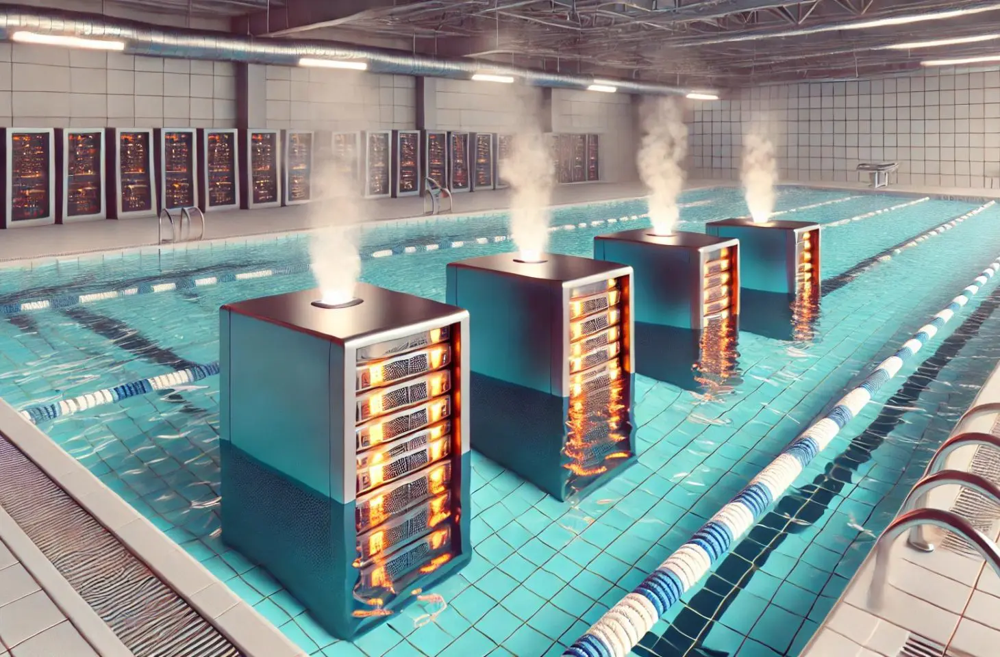 Warm water, koele servers: Nvidia’s Blackwell-chips als zwembadverwarming