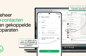 WhatsApp krijgt eigen contactenlijst in app