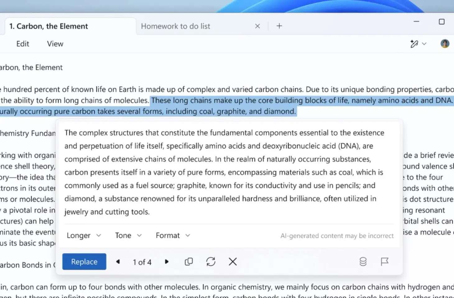 Microsoft Kladblok krijgt ook AI-tekstbewerking