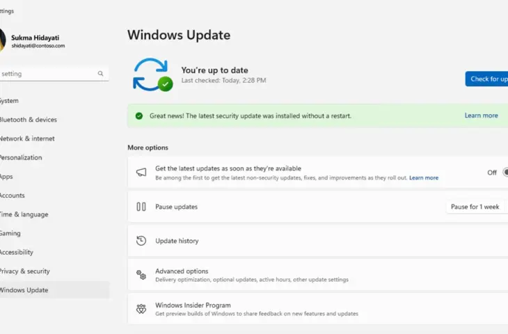 Microsoft lanceert updates zonder herstart voor Windows 11 Enterprise