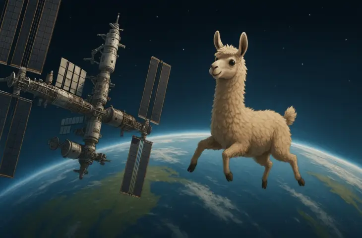 meta ai space llama iss