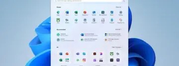 Windows 11 startmenu