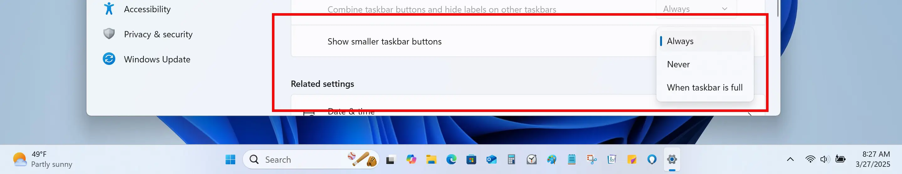 windows 11 taakbalk windows 11 taakbalk