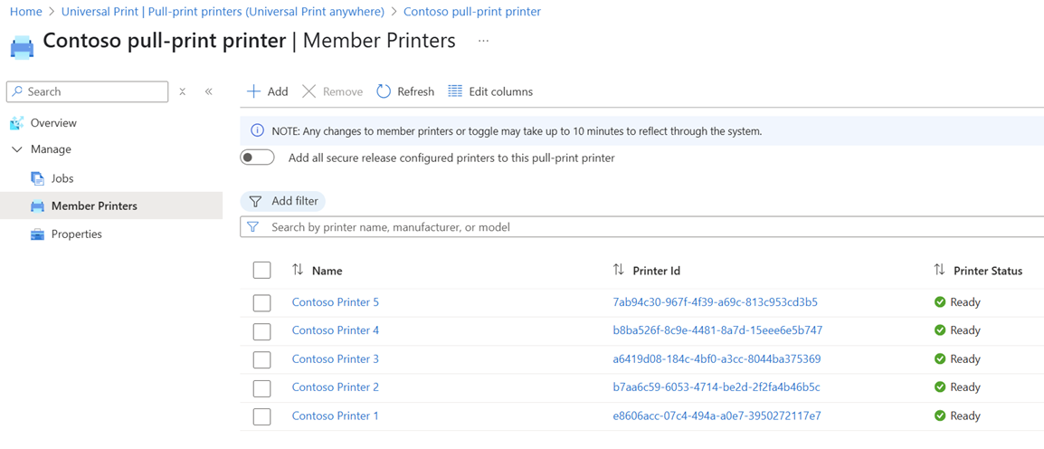 Universal Print Anywhere Pull Print Management