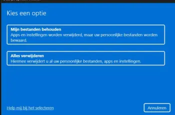 systeemherstel windows