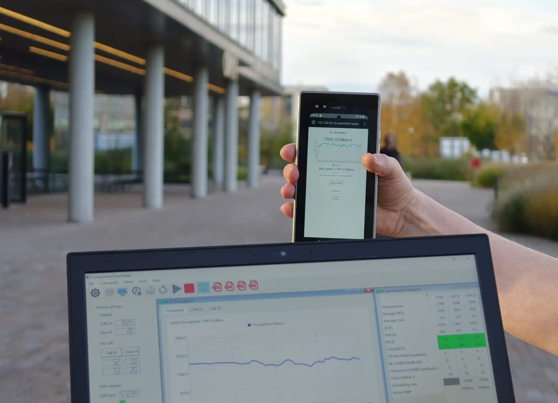 6 GHz line of sight test