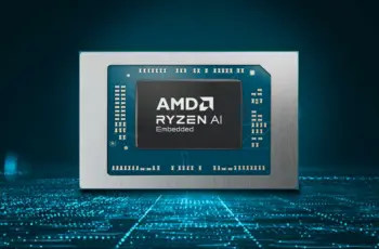 AMD Ryzen AI Embedded P100 voor robots en machines krijgt meer kernen en AI-rekenkracht