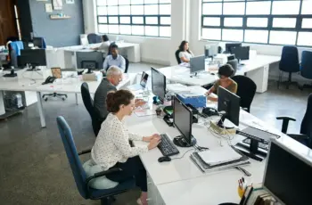 werkplek kantoor bureau