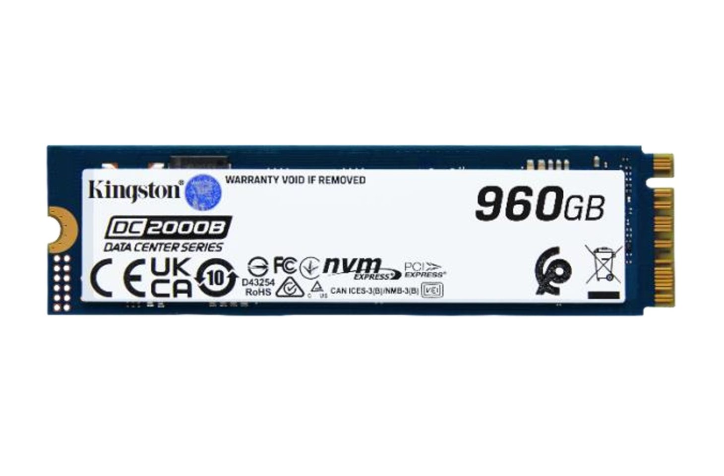 Kingston lanceert nieuwe NVMe SSD voor datacenteromgevingen