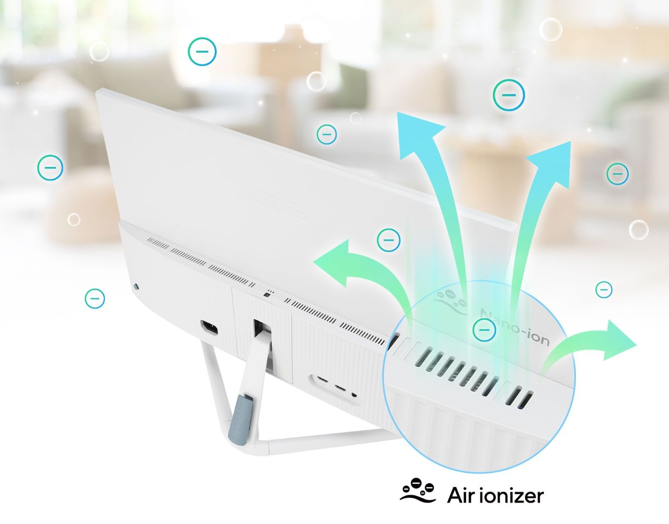 asus monitor met luchtzuivering
