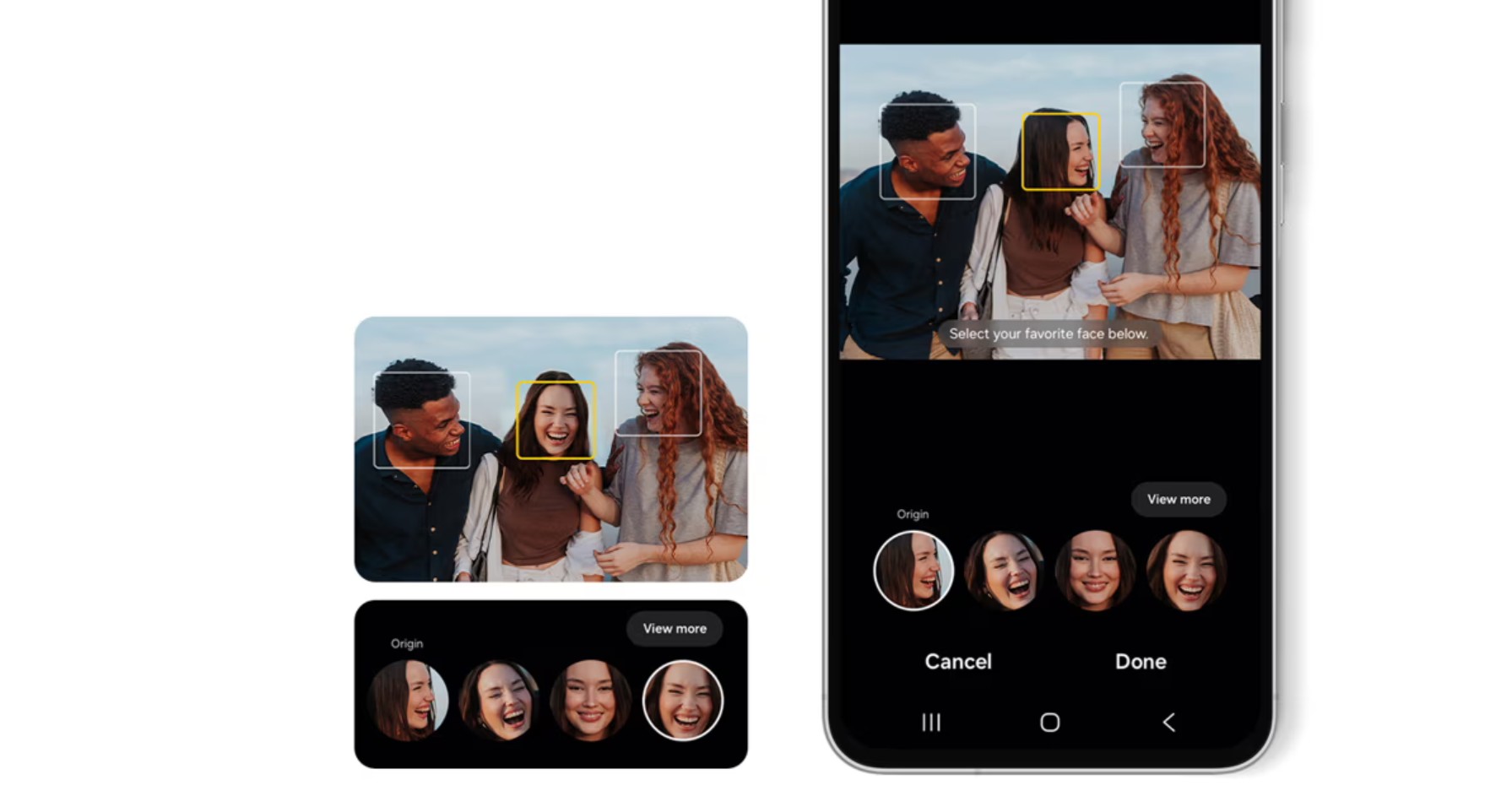 samsung bestface functie